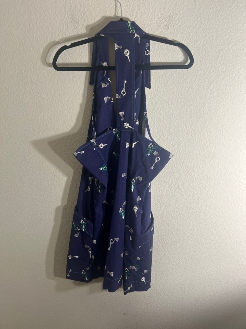 Anthropologie The Amelia Collared Mini Dress Sz M XL Maeve summer vacation comfy - Picture 8 of 10